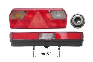 FANALE POSTERIORE lato SX 008300 - Carrozzeria Truck