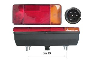 FANALE POSTERIORE per IVECO DAILY S2000 lato SX 500356783 - Carrozzeria Truck