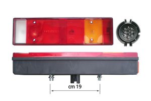 FANALE POSTERIORE per IVECO EUROSTAR lato SX - Carrozzeria Truck