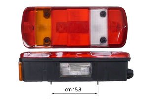 FANALE POSTERIORE per SCANIA 94-164 | PR lato SX 1508182 - Carrozzeria Truck