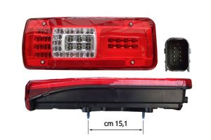 FANALE POSTERIORE SX IVECO STRALIS HI-WAY 2013 | AS - 5802062689 - Carrozzeria Truck