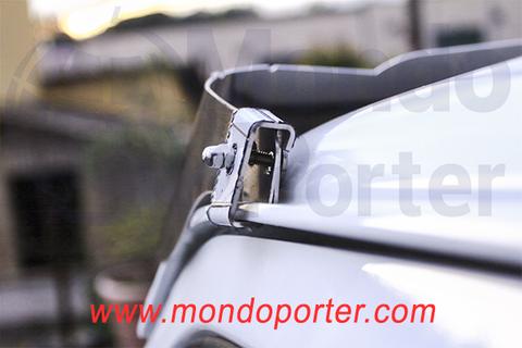 Visiera Parasole Inox Piaggio Porter - Mondo Porter