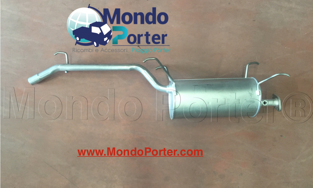 Marmitta Piaggio Porter 1.3 Benzina Pick-up dal 2000 - B004288 - Mondo Porter