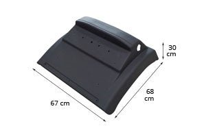 MEZZO PARAFANGO POSTERIORE MAN TGA | M/L/LX - 81664106625 - Carrozzeria Truck