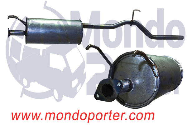 Marmitta Piaggio Porter Maxxi Benzina Multitech B005218 - Mondo Porter