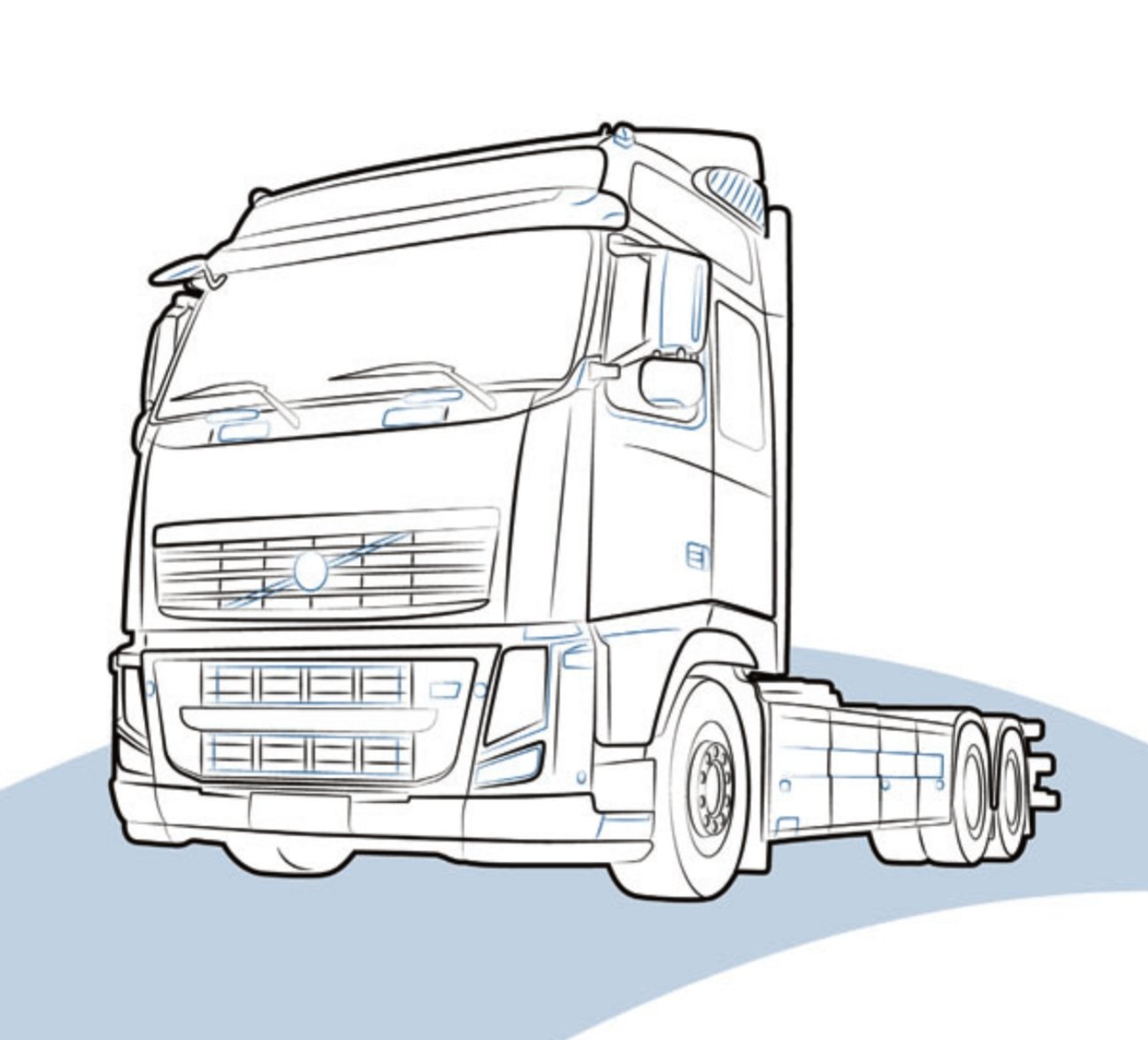 PANNELLO FRONTALE VOLVO FH III - 21478481 - Carrozzeria Truck