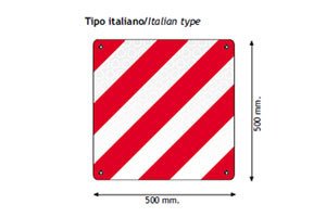 PANNELLO PER CARICHI SPORGENTI 4000.90079 - Carrozzeria Truck