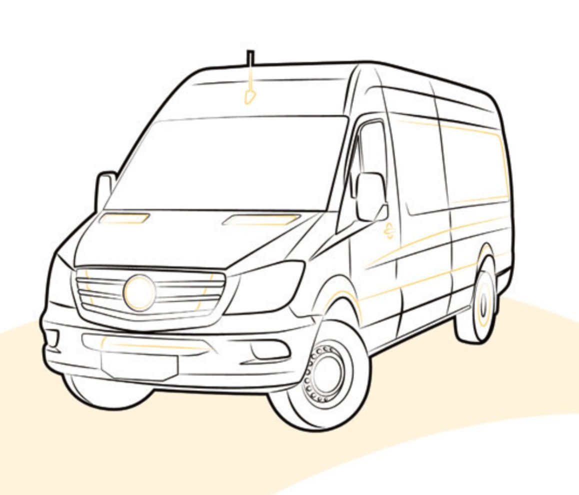 PARAFANGO DX MERCEDES SPRINTER 2014 - 9066302107 - Carrozzeria Truck