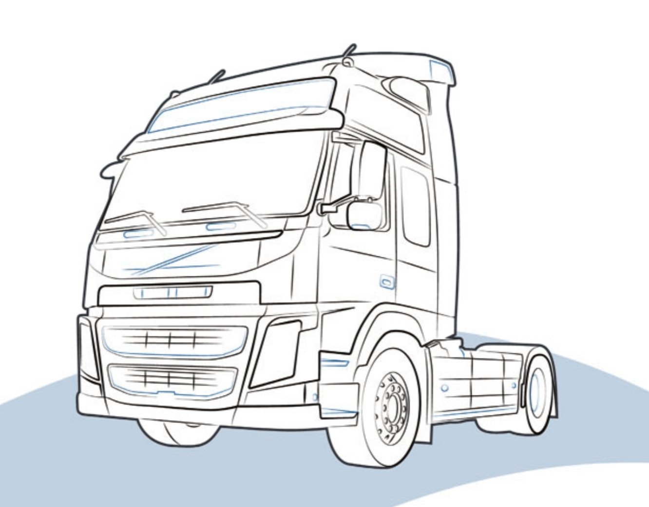 PROIETTORE DX VOLVO FM IV - 21221129 - Carrozzeria Truck