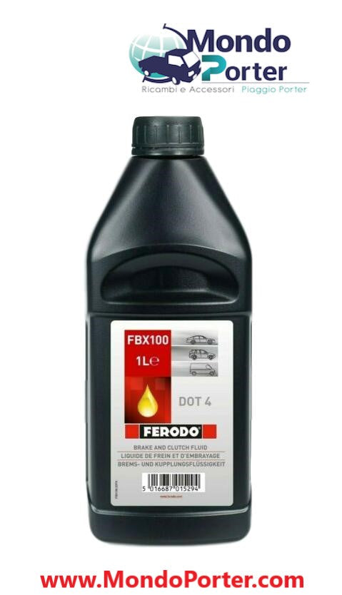 Olio Freni DOT 4 Piaggio Porter - Mondo Porter